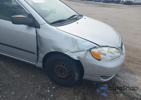 2005 Toyota Corolla Ce from USA, damaged, VIN 2T1BR32E65C500377